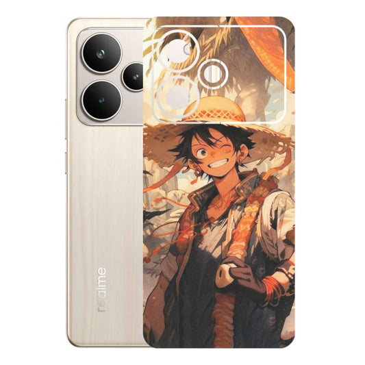 Realme Phone Skins (All Models) - Anime Character Smile - Matte Finish (M-33) Realme P4 5G