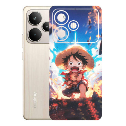 Realme Phone Skins (All Models) - Toon One Piece Cute Character - Matte Finish (M-35) Realme P4 5G