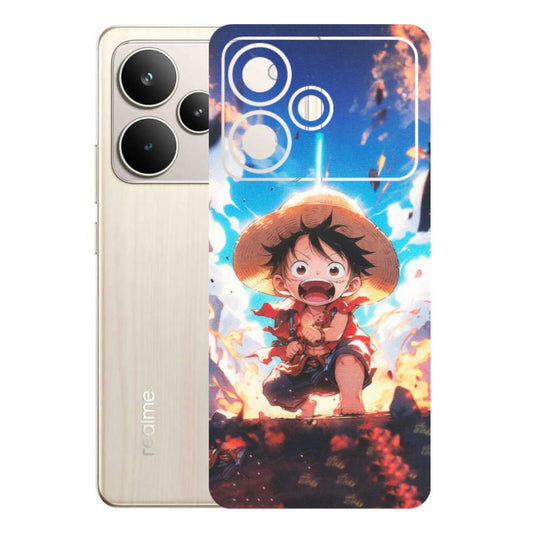 Realme Phone Skins (All Models) - Toon One Piece Cute Character - Matte Finish (M-35) Realme P4 5G