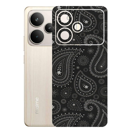 Realme Phone Skins (All Models) - Black Sober Kerry - Matte Finish (M-37) Realme P4 5G