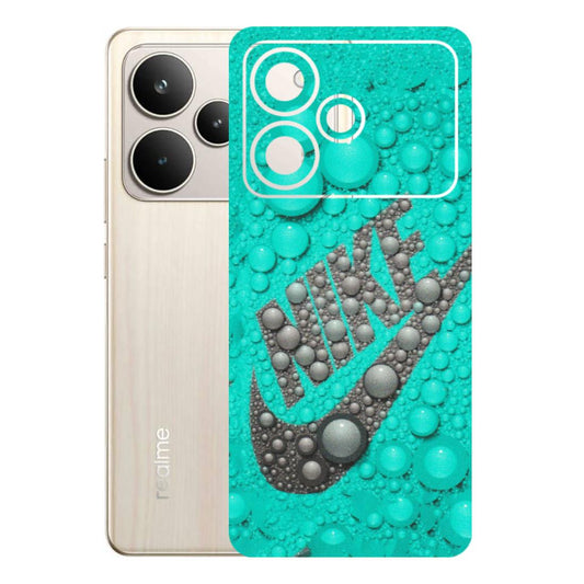 Realme Phone Skins (All Models) - Shoe Brand Bubbles - Matte Finish (M-42) Realme P4 5G