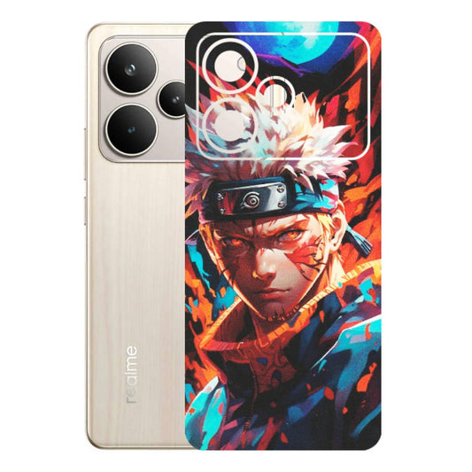 Realme Phone Skins (All Models) - Anime Ferocious Character - Matte Finish (M-44) Realme P4 5G