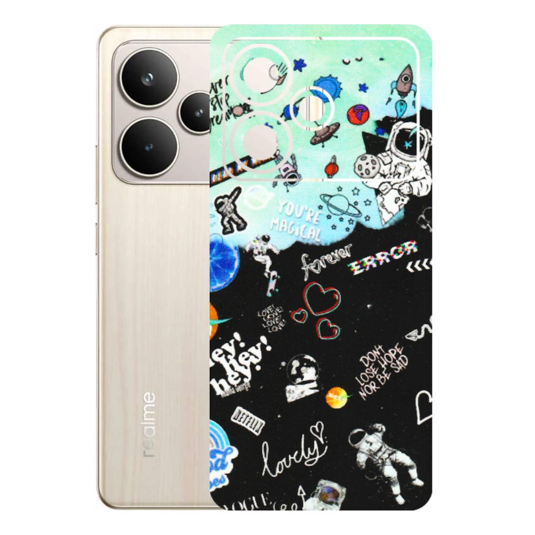 Realme Phone Skins (All Models) - Living In A Space Dream - Matte Finish (M-46) Realme P4 5G