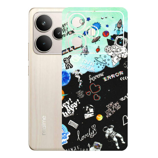 Realme Phone Skins (All Models) - Living In A Space Dream - Matte Finish (M-46) Realme P4 5G