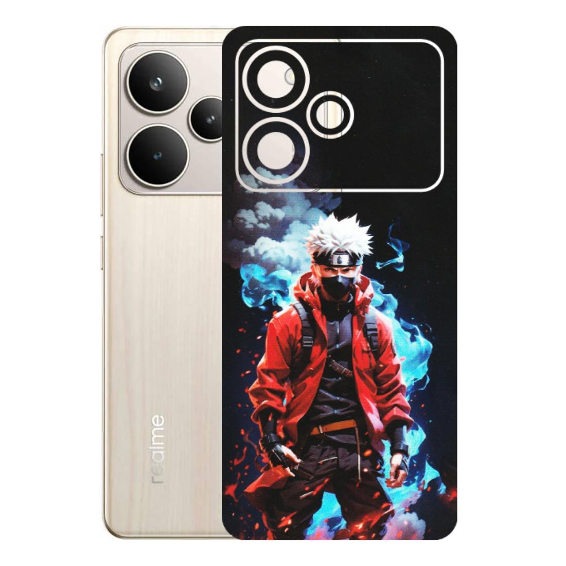 Realme Phone Skins (All Models) - Kakashi Hatake Naruto - Matte Finish (M-60) Realme P4 5G