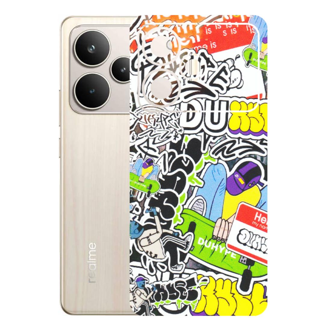Realme Phone Skins (All Models) - Dope Graffiti - Matte Finish (M-61) Realme P4 5G