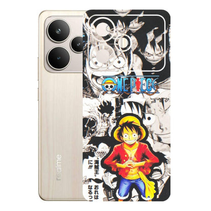 Realme Phone Skins (All Models) - One Piece B&W - Matte Finish (M-63) Realme P4 5G