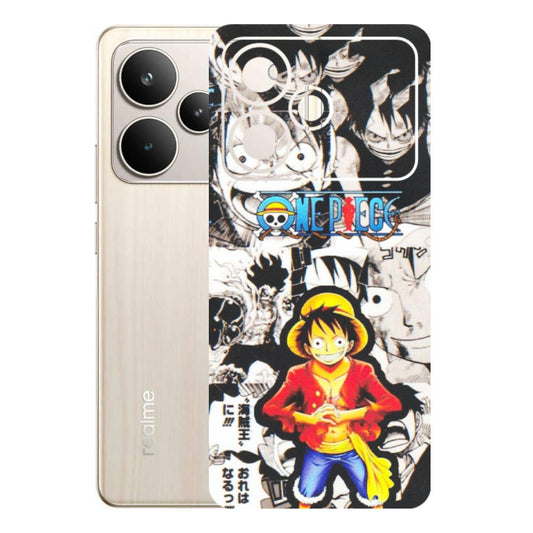 Realme Phone Skins (All Models) - One Piece B&W - Matte Finish (M-63) Realme P4 5G