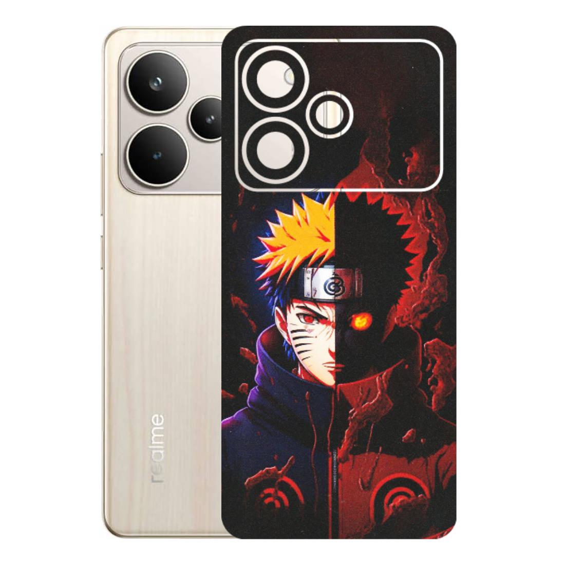 Realme Phone Skins (All Models) - Naruto X Evil - Matte Finish (M-70) Realme P4 5G