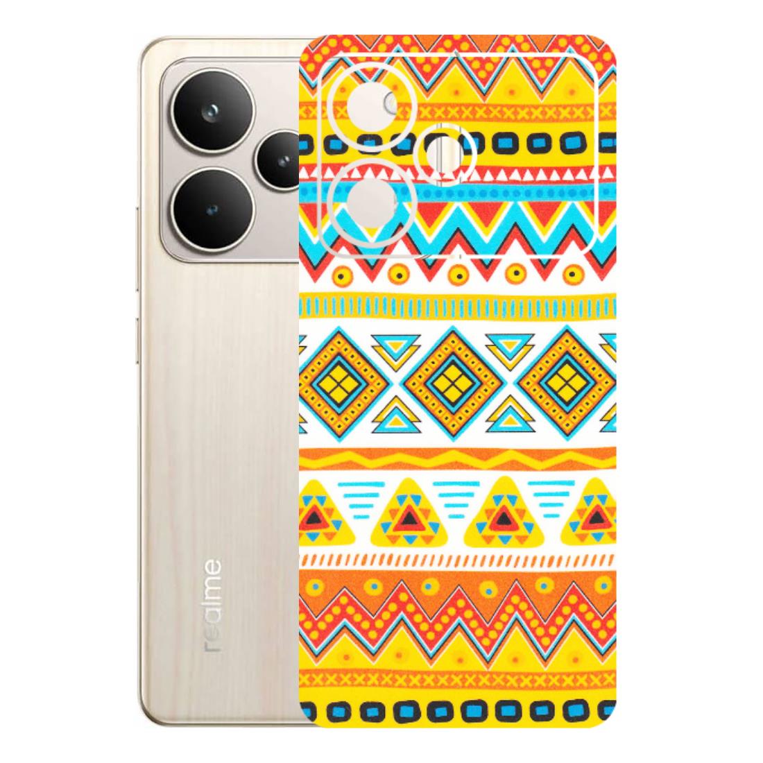 Realme Phone Skins (All Models) - Mexican Abstract - Matte Finish (M-71) Realme P4 5G