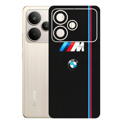 Realme Phone Skins (All Models) - Styling With Black BMW - Matte Finish (M-74) Realme P4 5G