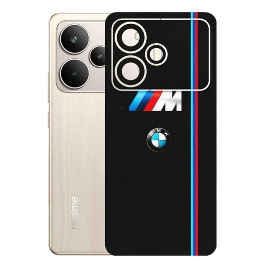 Realme Phone Skins (All Models) - Styling With Black BMW - Matte Finish (M-74) Realme P4 5G