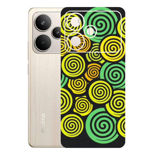Realme Phone Skins (All Models) - Crazy Spiral - Matte Finish (M-91) Realme P4 5G