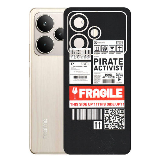 Realme Phone Skins (All Models) - Handle With Care - Matte Finish (M-99) Realme P4 5G