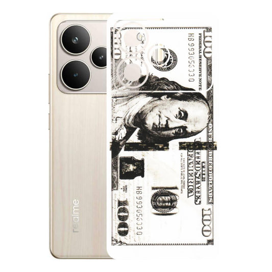 Realme Phone Skins (All Models) - 100 Dollar Currency - Transparent Finish (T-01) Realme P4 5G