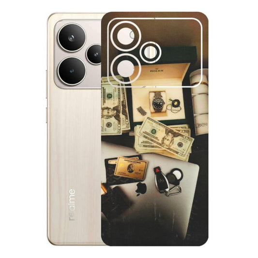 Realme Phone Skins (All Models) - Luxury Lifestyle - Transparent Finish (T-11) Realme P4 5G