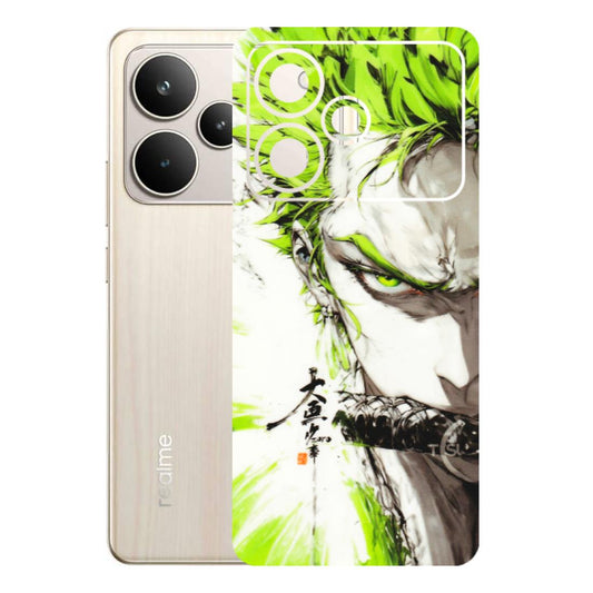 Realme Phone Skins (All Models) - Roro Taku Anime - Transparent Finish (T-18) Realme P4 5G