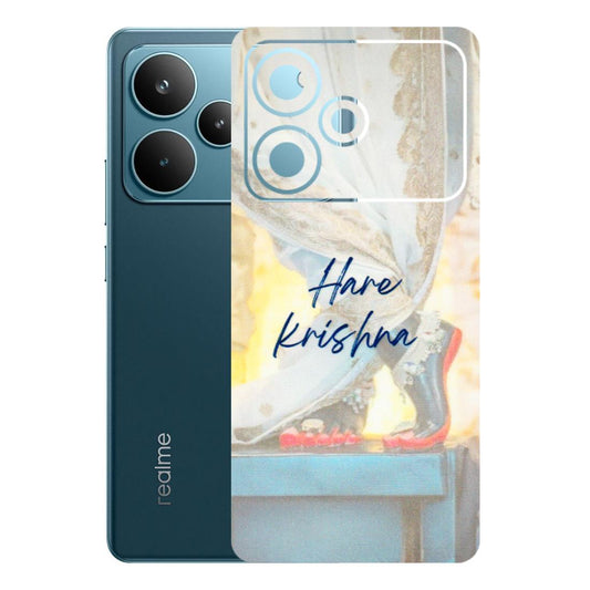 Realme Phone Skins (All Models) - Hare Krishna - 3D Embossed Finish (L-03) Realme P4 Pro 5G