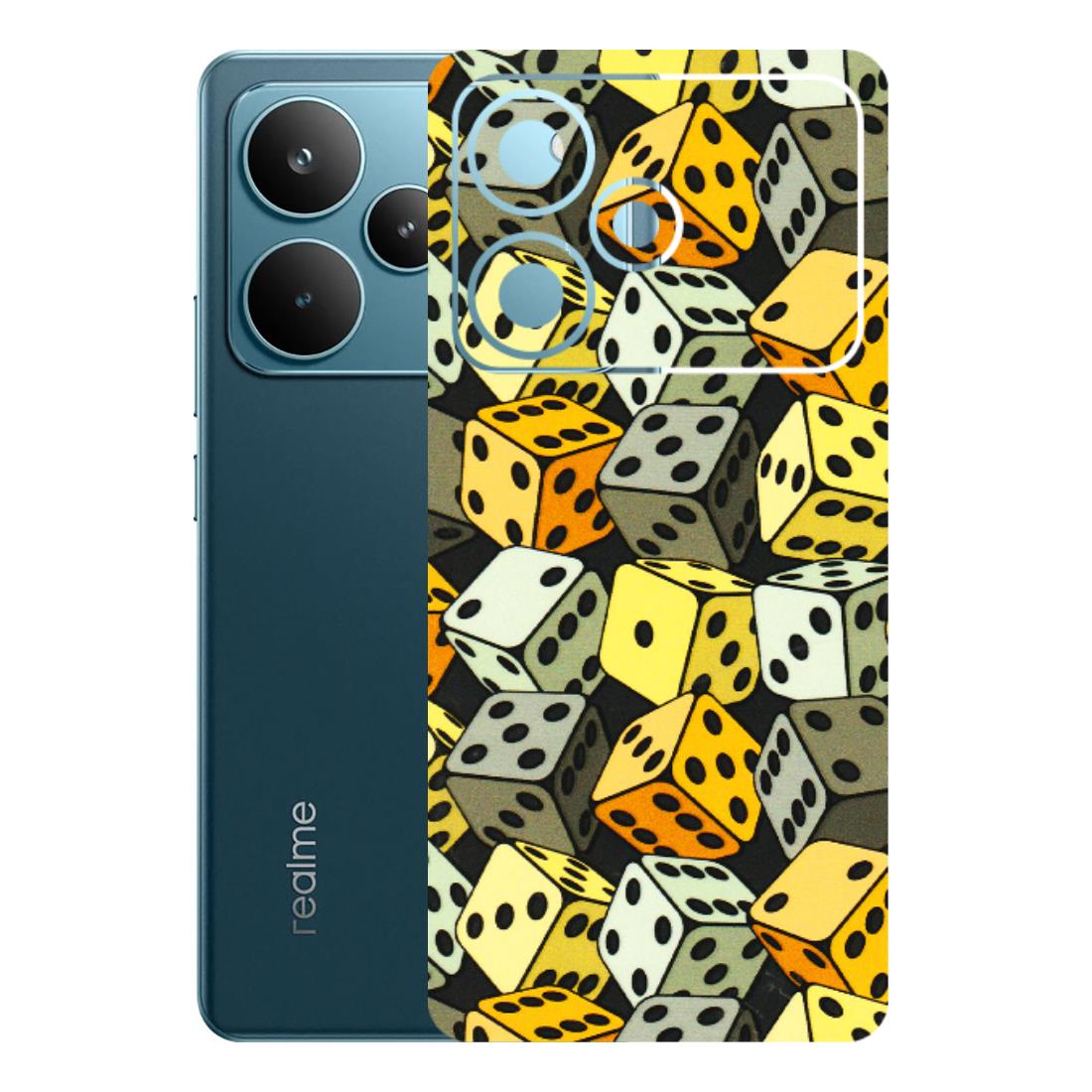 Realme Phone Skins (All Models) - Dices Of Life - 3D Embossed Finish (L-04) Realme P4 Pro 5G