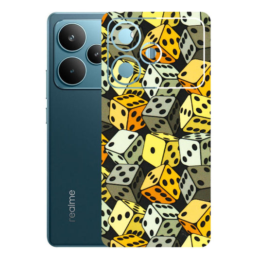 Realme Phone Skins (All Models) - Dices Of Life - 3D Embossed Finish (L-04) Realme P4 Pro 5G