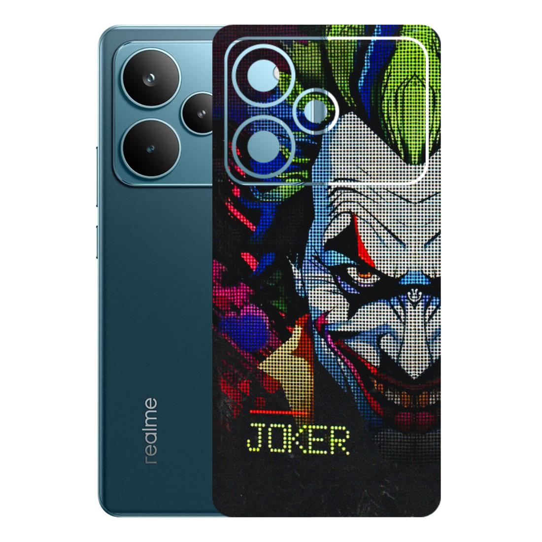 Realme Phone Skins (All Models) - Joker Dot Matrix - 3D Embossed Finish (L-08) Realme P4 Pro 5G