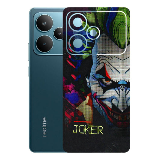 Realme Phone Skins (All Models) - Joker Dot Matrix - 3D Embossed Finish (L-08) Realme P4 Pro 5G