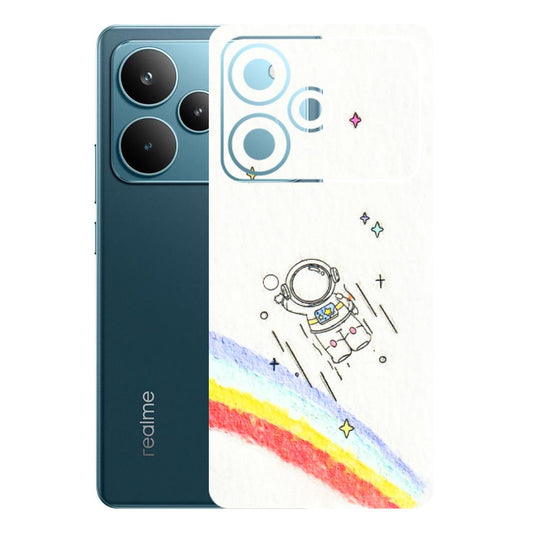 Realme Phone Skins (All Models) - Milkyway Astronaut - 3D Embossed Finish (L-110) Realme P4 Pro 5G