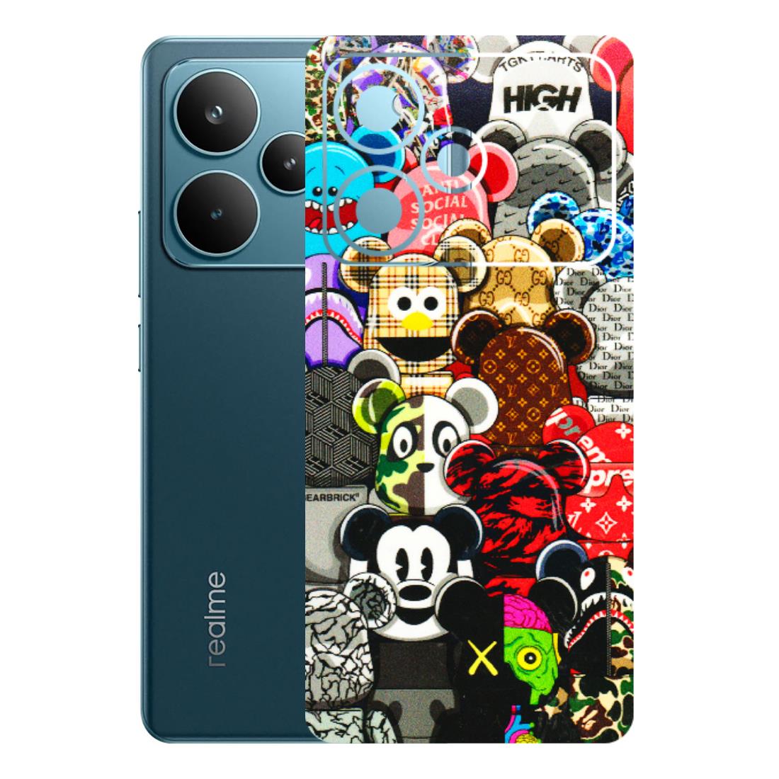 Realme Phone Skins (All Models) - More Mickey Mouses - 3D Embossed Finish (L-118) Realme P4 Pro 5G