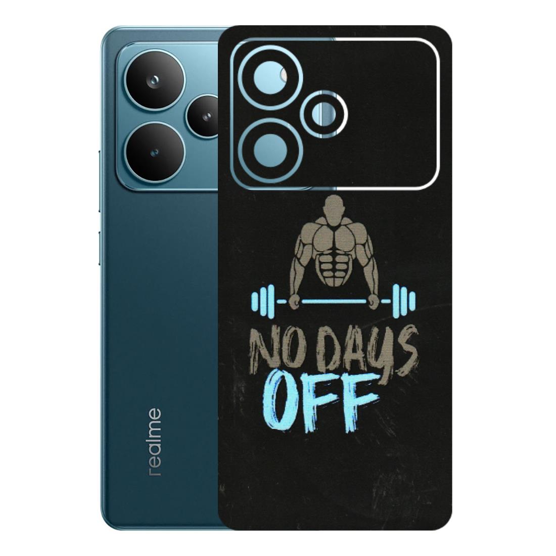Realme Phone Skins (All Models) - Gym Lover - 3D Embossed Finish (L-127) Realme P4 Pro 5G