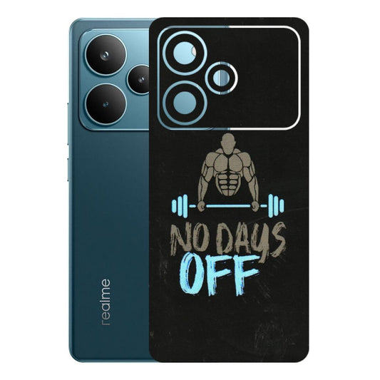 Realme Phone Skins (All Models) - Gym Lover - 3D Embossed Finish (L-127) Realme P4 Pro 5G