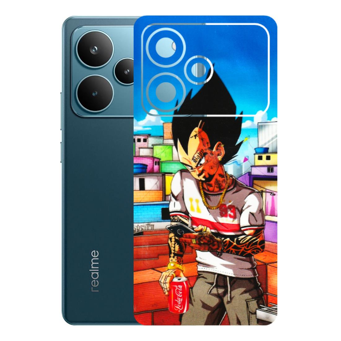 Realme Phone Skins (All Models) - Vegeta - 3D Embossed Finish (L-136) Realme P4 Pro 5G