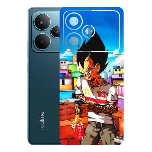Realme Phone Skins (All Models) - Vegeta - 3D Embossed Finish (L-136) Realme P4 Pro 5G