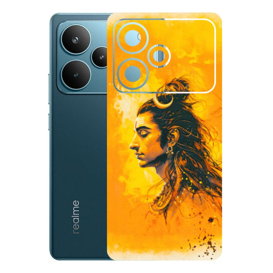 Realme Phone Skins (All Models) - Shiv Shakti - 3D Embossed Finish (L-14) Realme P4 Pro 5G