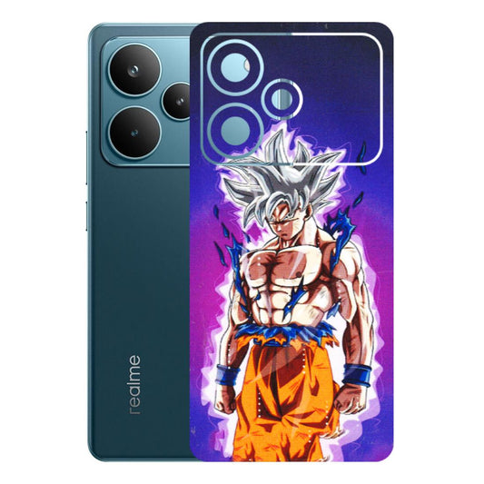 Realme Phone Skins (All Models) - Goku Purple Anime - 3D Embossed Finish (L-147) Realme P4 Pro 5G