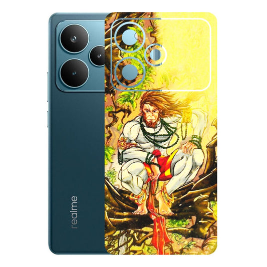 Realme Phone Skins (All Models) - Lord Hanuman - 3D Embossed Finish (L-152) Realme P4 Pro 5G