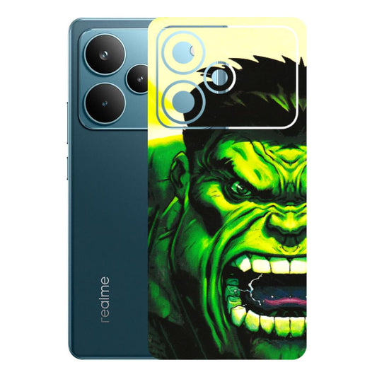 Realme Phone Skins (All Models) - Hulk - 3D Embossed Finish (L-180) Realme P4 Pro 5G