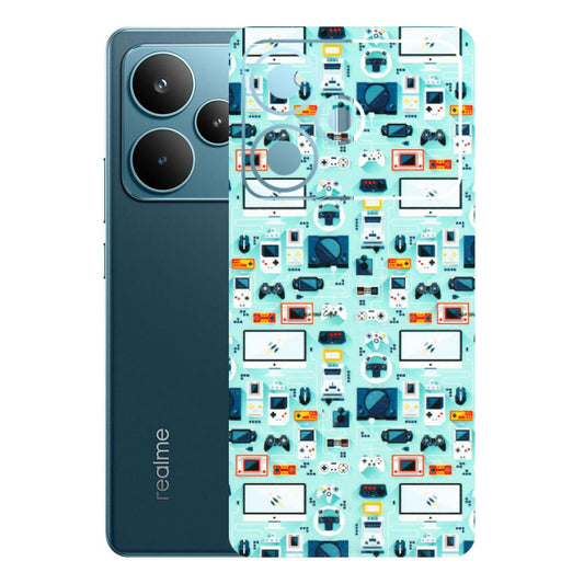 Realme Phone Skins (All Models) - Gadgets Doodle - 3D Embossed Finish (L-184) Realme P4 Pro 5G