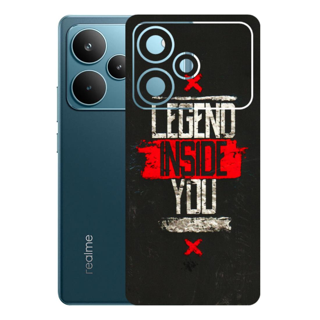 Realme Phone Skins (All Models) - Legend Inside You - 3D Embossed Finish (L-186) Realme P4 Pro 5G