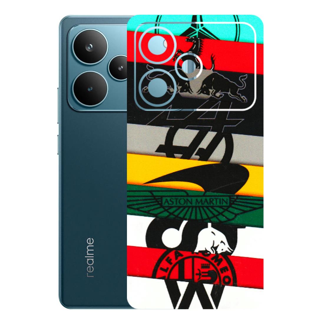 Realme Phone Skins (All Models) - Multi Designer Brands - 3D Embossed Finish (L-187) Realme P4 Pro 5G