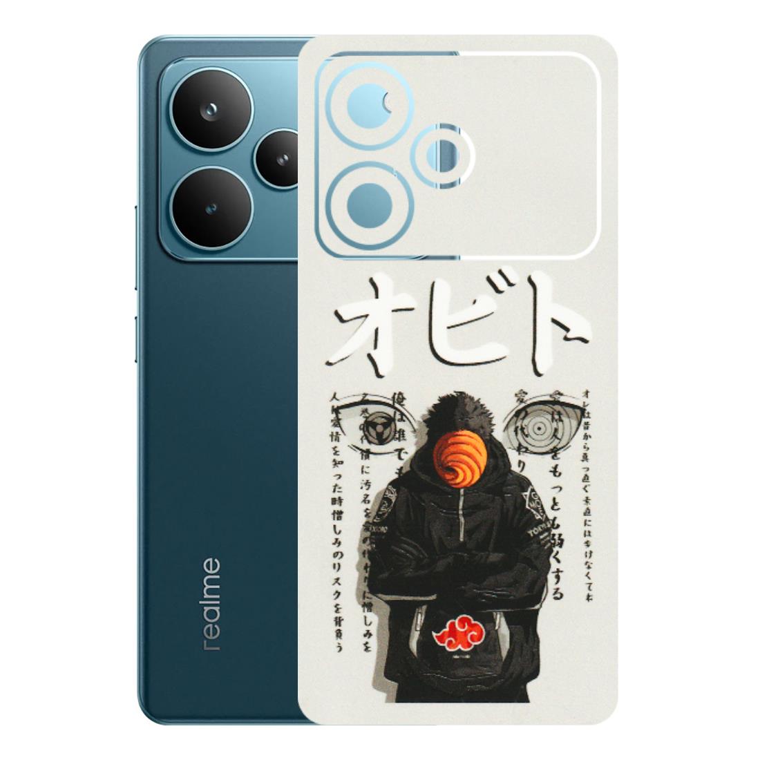 Realme Phone Skins (All Models) - Obito Anime Eye - 3D Embossed Finish (L-19) Realme P4 Pro 5G