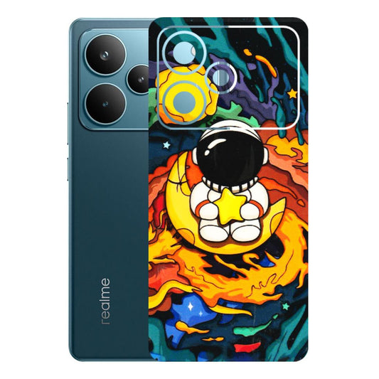 Realme Phone Skins (All Models) - Baby Astronaut - 3D Embossed Finish (L-197) Realme P4 Pro 5G