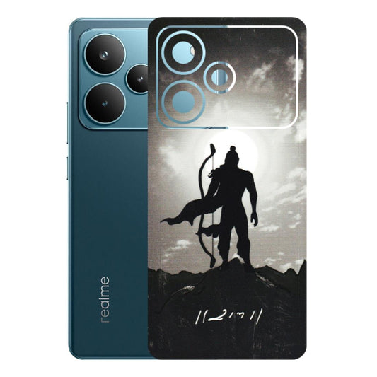 Realme Phone Skins (All Models) - Jai Siya Ram - 3D Embossed Finish (L-200) Realme P4 Pro 5G