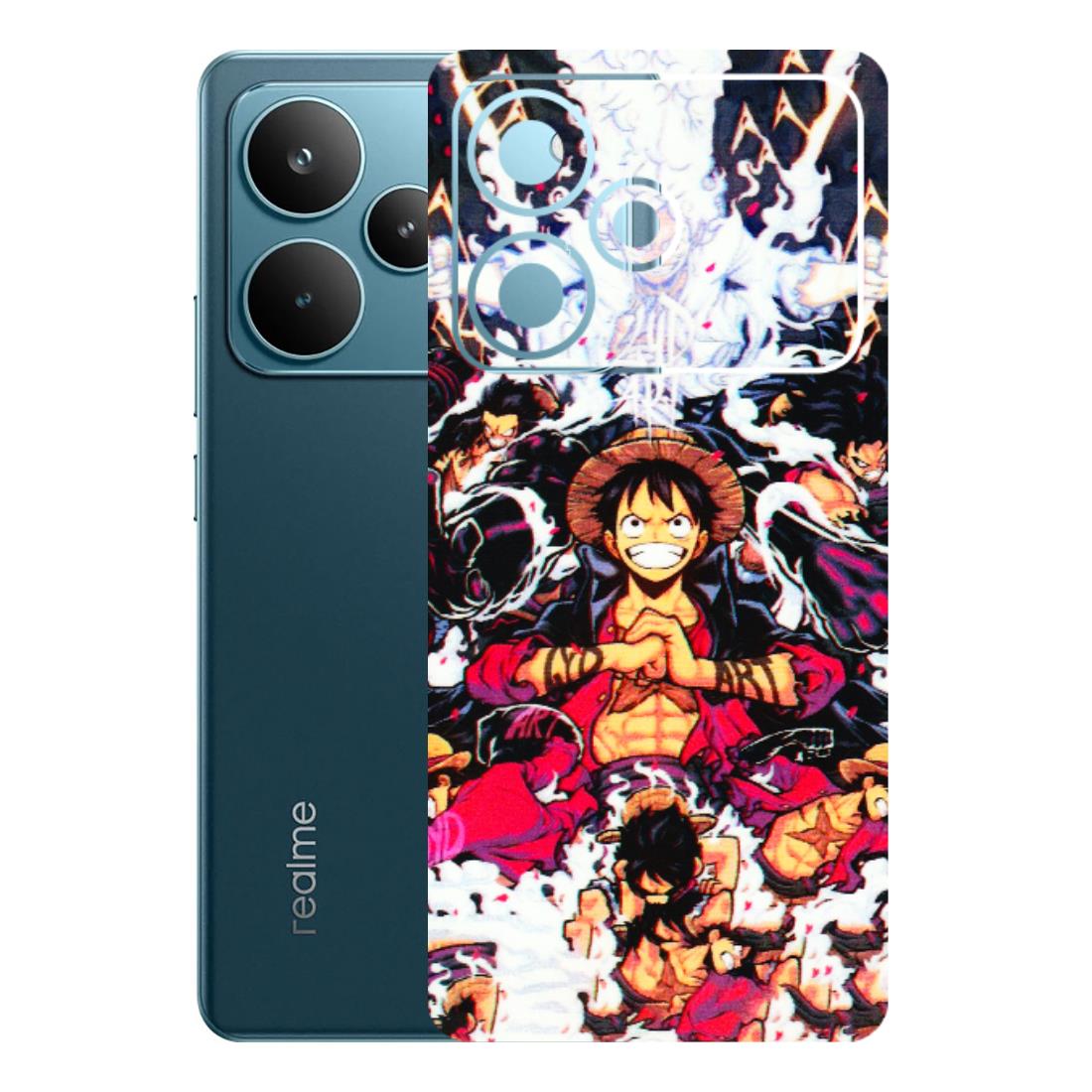 Realme Phone Skins (All Models) - Luffy Anime Character - 3D Embossed Finish (L-203) Realme P4 Pro 5G
