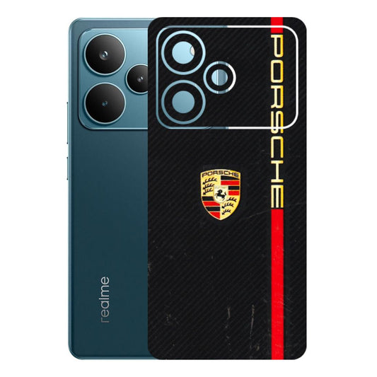 Realme Phone Skins (All Models) - Premium Porsche - 3D Embossed Finish (L-225) Realme P4 Pro 5G