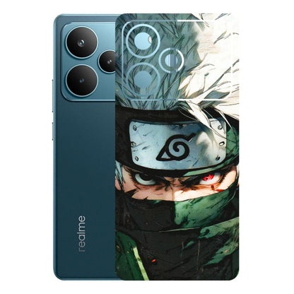 Realme Phone Skins (All Models) - Kakashi Red Eye Focus - 3D Embossed Finish (L-227) Realme P4 Pro 5G