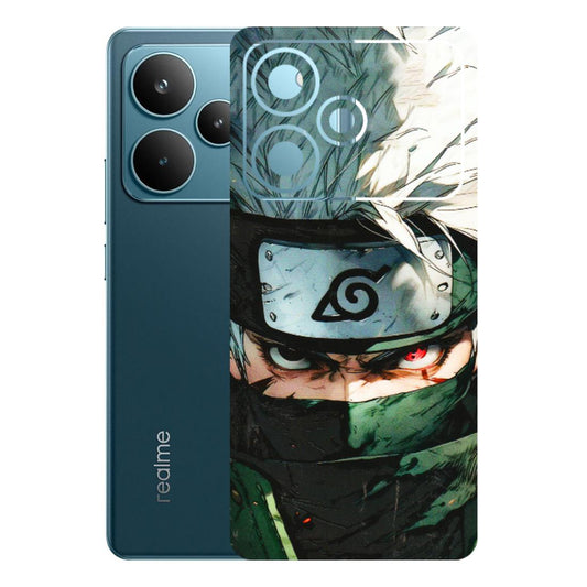 Realme Phone Skins (All Models) - Kakashi Red Eye Focus - 3D Embossed Finish (L-227) Realme P4 Pro 5G