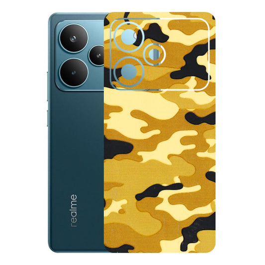 Realme Phone Skins (All Models) - Indian Camo - 3D Embossed Finish (L-228) Realme P4 Pro 5G