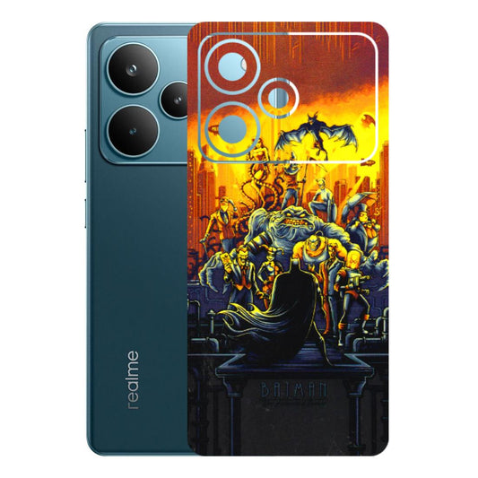 Realme Phone Skins (All Models) - Games Doodles - 3D Embossed Finish (L-24) Realme P4 Pro 5G