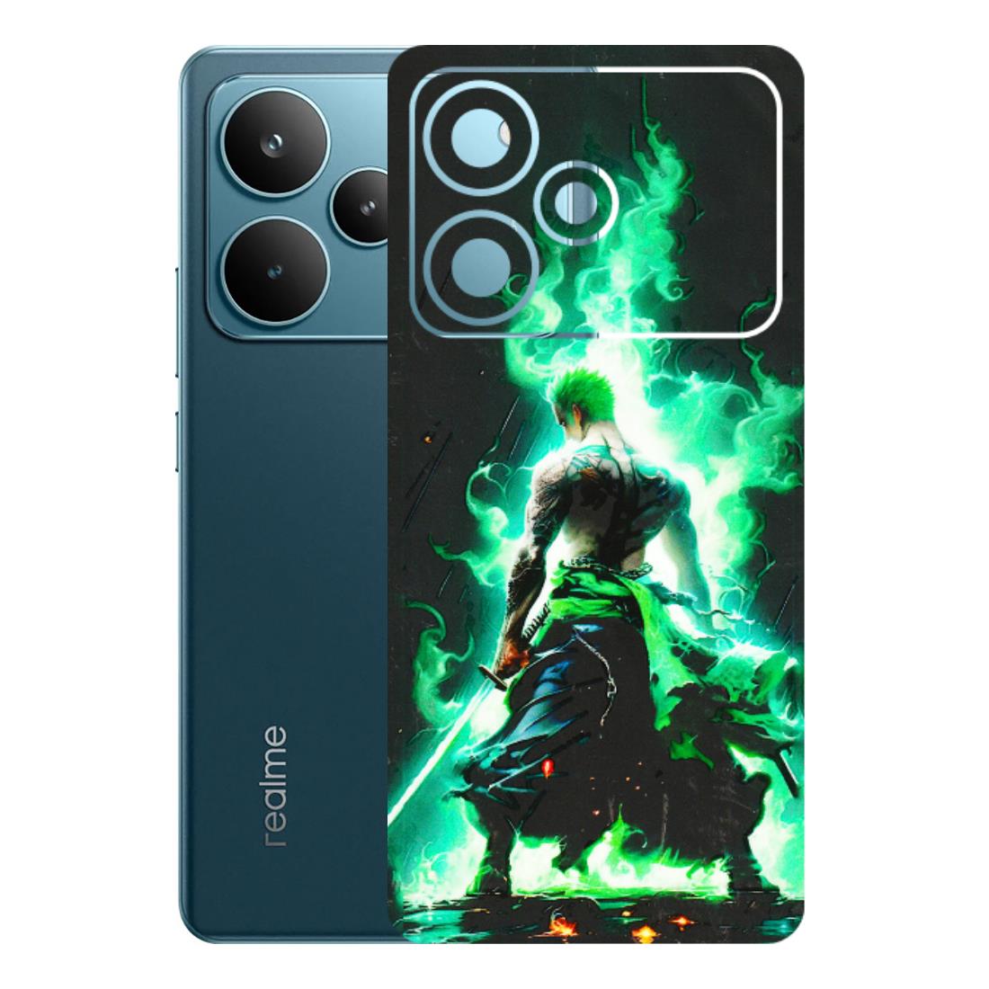 Realme Phone Skins (All Models) - Zoro Sword - 3D Embossed Finish (L-241) Realme P4 Pro 5G
