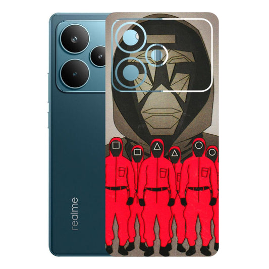 Realme Phone Skins (All Models) - Squid Game Hero - 3D Embossed Finish (L-245) Realme P4 Pro 5G